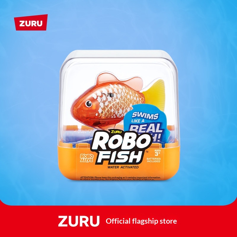 Water Dish Reptile - ของเล่น ZURU Robo Alive ปลาการ์ตูน ปลาเต่า