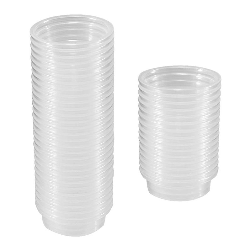 Water Dish Reptile - ถ้วยใส่อาหารและน้ำสำหรับตุ๊กแกหูนูน (120 ชิ้น), ชามใส่อาหารสำหรับสัตว์เลื้อยคลาน, สำหรับกิ้งก่าและอุปกรณ์สำหรับสัตว์เลี้ยงขนาดเล็กอื่นๆ