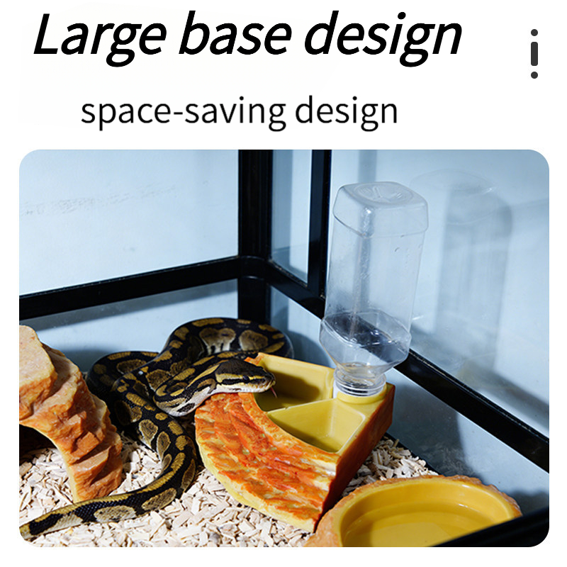 ถ้วยน้ำและที่ให้อาหารสัตว์เลื้ - Water Dish Reptile บทวิจารณ์และราคา