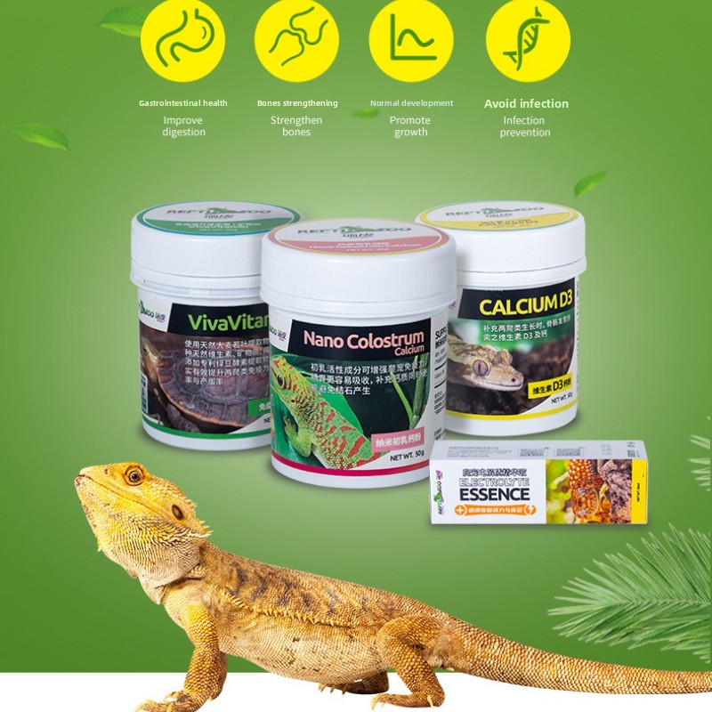 Reptizoo สัตว์เลื้อยคลานแคลเซี - Vitamin D3 Reptile บทวิจารณ์และราคา